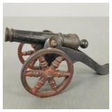 Antique cast iron Remember the Maine small
