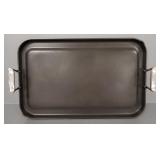 Lg All Clad double-burner griddle w/ handles