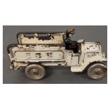 Antique Kenton cast iron ice truck w/ driver-