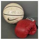 2 autographed sports items: Minnesota Gopher