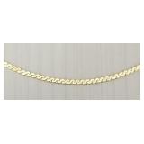 14K gold chain- Italy- 4.5g; 16 1/2"L