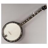 Maya 5 string banjo w/ MOP inlay & case-