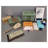 Gp including Louis Vuitton perfume samples in box,