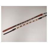 2 hitched horse hair belts- size 38- unused- with