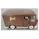 Vintage Buddy L Jewel Tea truck- 11 1/2"L,