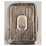 Georgian hallmarked sterling silver vinaigrette-