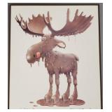 S. Moskowitz signed "Chocolate Mousse" poster