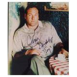 James Gandolfini signed photoprint "Tony" w/