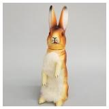Radko limited edition papier-mache/ plaster rabbit