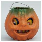 Vintage papier-mache Jack-O-Lantern- 4'H