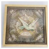 Large antique die cut & celluloid Valentine card-