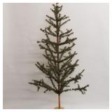 6' tall vintage feather Christmas tree with