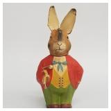 Antique German papier-mache rabbit candy