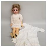 Antique German bisque head doll marked 1349