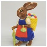Large vintage embossed die cut stand up Easter