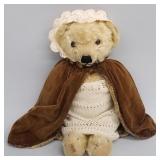 Large vintage Merrythought jointed mohair teddy