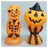 2 blow mold light up Halloween figures- largest