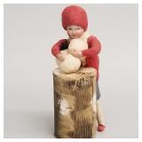 Antique German Huebach bisque figural candy