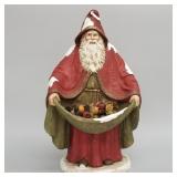 Large Bethany Lowe traditional Old World Santa