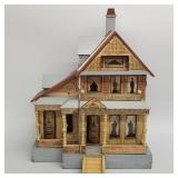 Antique R. Bliss Seaside Manor litho wood