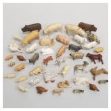 Group over 40 vintage etc. miniature animals incl.