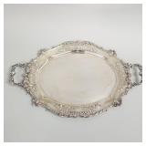 Ornate Gorham sterling silver tray- 60 toz