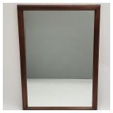 Lane walnut mirror- 27"H 39"W