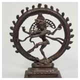 Hindu bronze figure of dancing Shiva- 16"H 14"W,