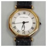 Emile Pequignet octagonal case ladies wristwatch