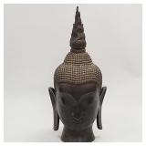 Monumental bronze Buddha head- Thailand- 41 1/2"H,