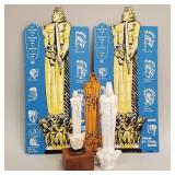 5 "God of Peace" items: 2 diecut cardboard standup