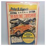 "Headline Crasher" original vintage movie poster