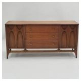 Broyhill Brasilia walnut credenza- 27 7/8"H 56"W