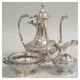 3-piece Gorham sterling silver coffee set- 48 toz