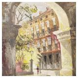Edmond Blouin signed oil painting on board-