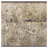 William G. Congdon oil painting on board
