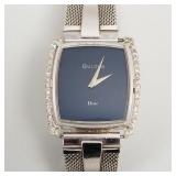 Bullova Dior 14K white gold case men