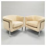 Pair Harvey Probber designer mid-century modern