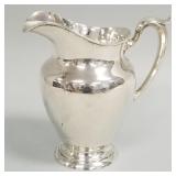 Gorham sterling silver 4 1/2 pint pitcher- 21 toz;