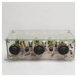 Antique Micro-Dial glass encased radio- circa 1925
