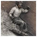 Bill Mack "Downhill Male" skier bonded bronze