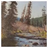 Francois Koch signed oil painting on canvas