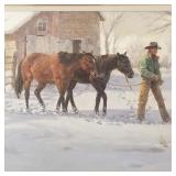Dwayne Brech signed oil painting on canvas-