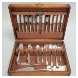 55 pieces Wallace Grand Colonial sterling silver