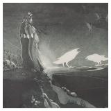 Michael Robinson signed lithograph- The Flute