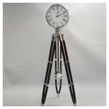 Howard Miller Caspian clock on tripod base-