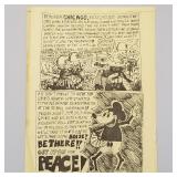 1970  Minneapolis Anti War Poster- 11" x 8 1/2"