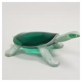 Louis Von Koelnau signed polyresin turtle