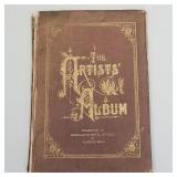 Large antique book: The Artists