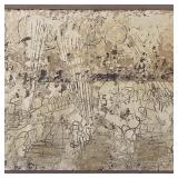 William G. Congdon oil painting on board
